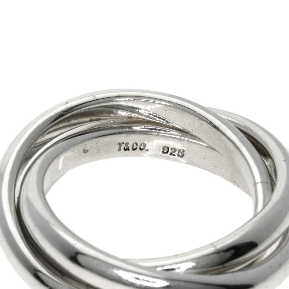 Tiffany Authentic Silver Trinity Ring - image 5